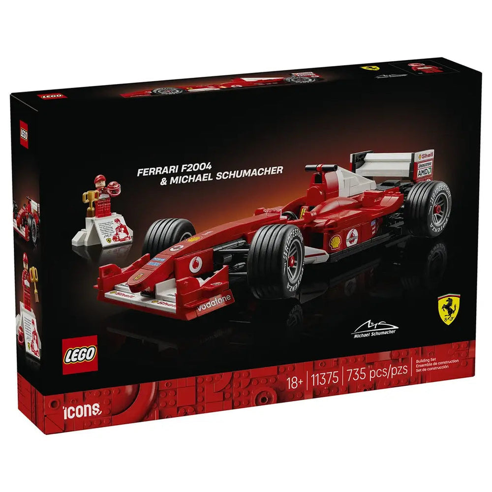Lego Ferrari F2004 & Michael Schumacher 18A+