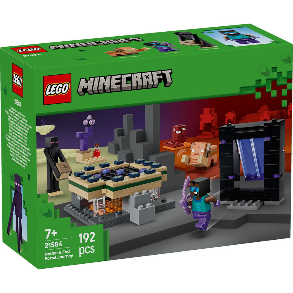 Lego Nether & End Portal Journey 7A+