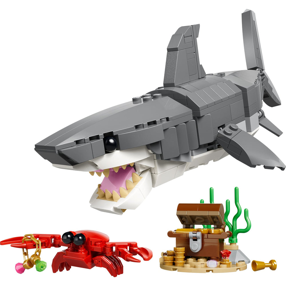 Lego Fierce Shark with a Treasure Chest 8A+