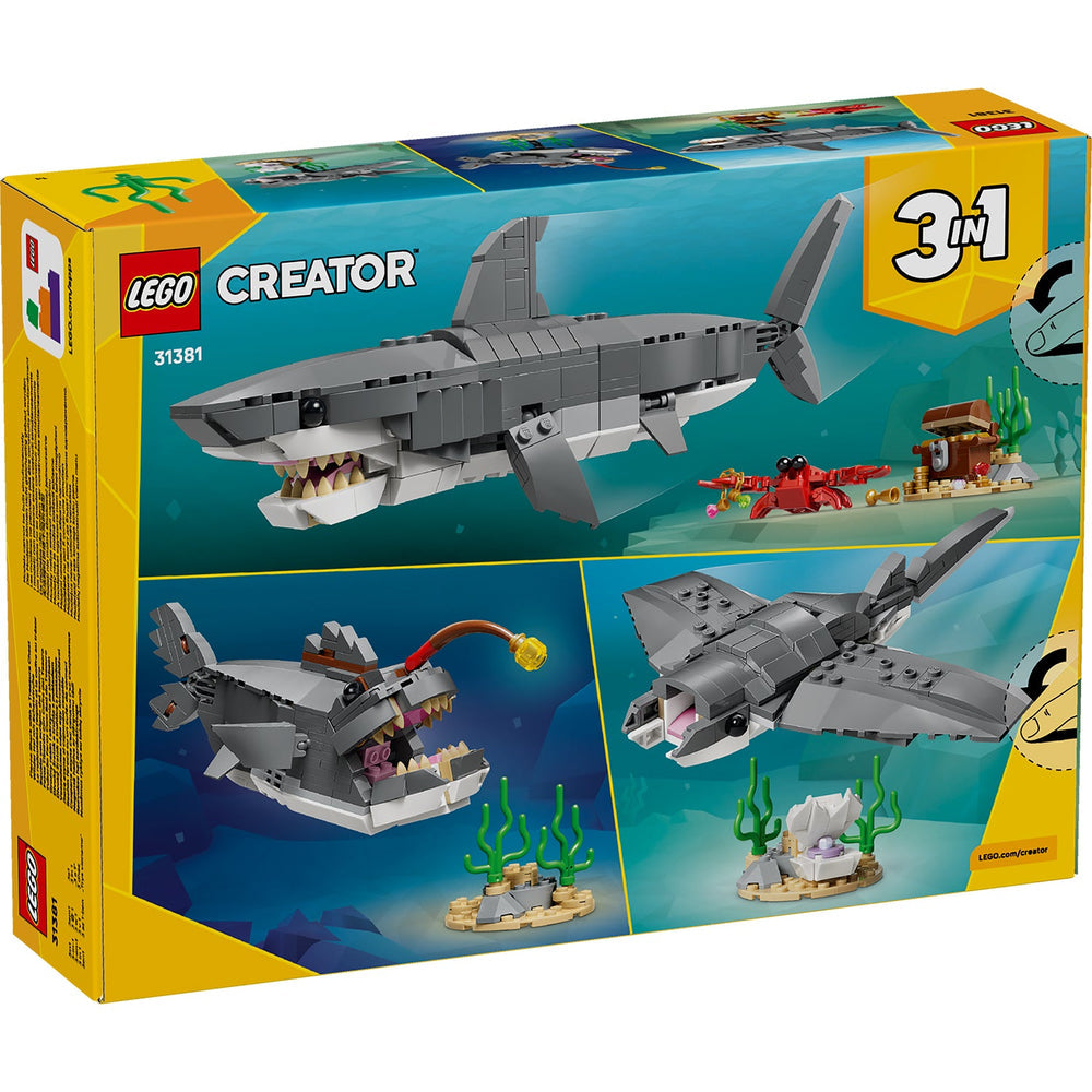 Lego Fierce Shark with a Treasure Chest 8A+