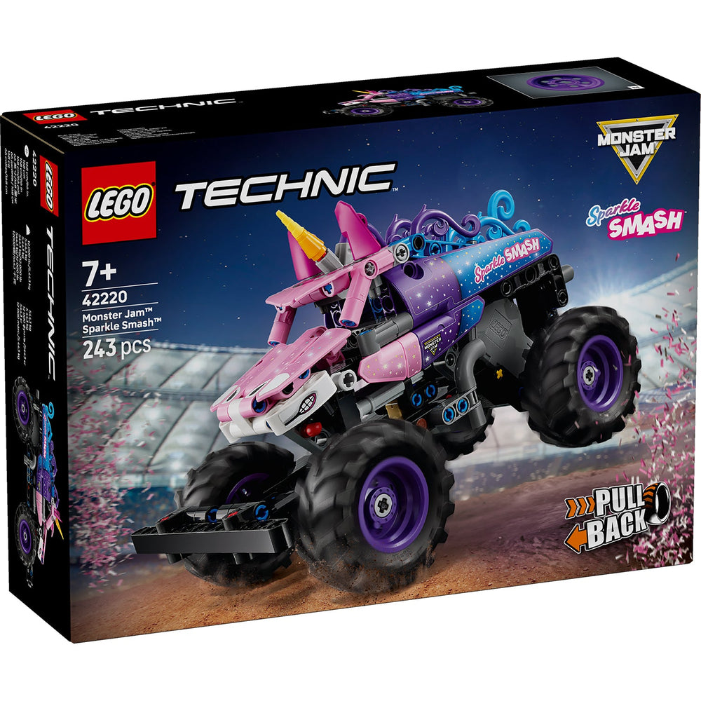 Lego Monster Jam Sparkle Smash Pull-Back 7A+