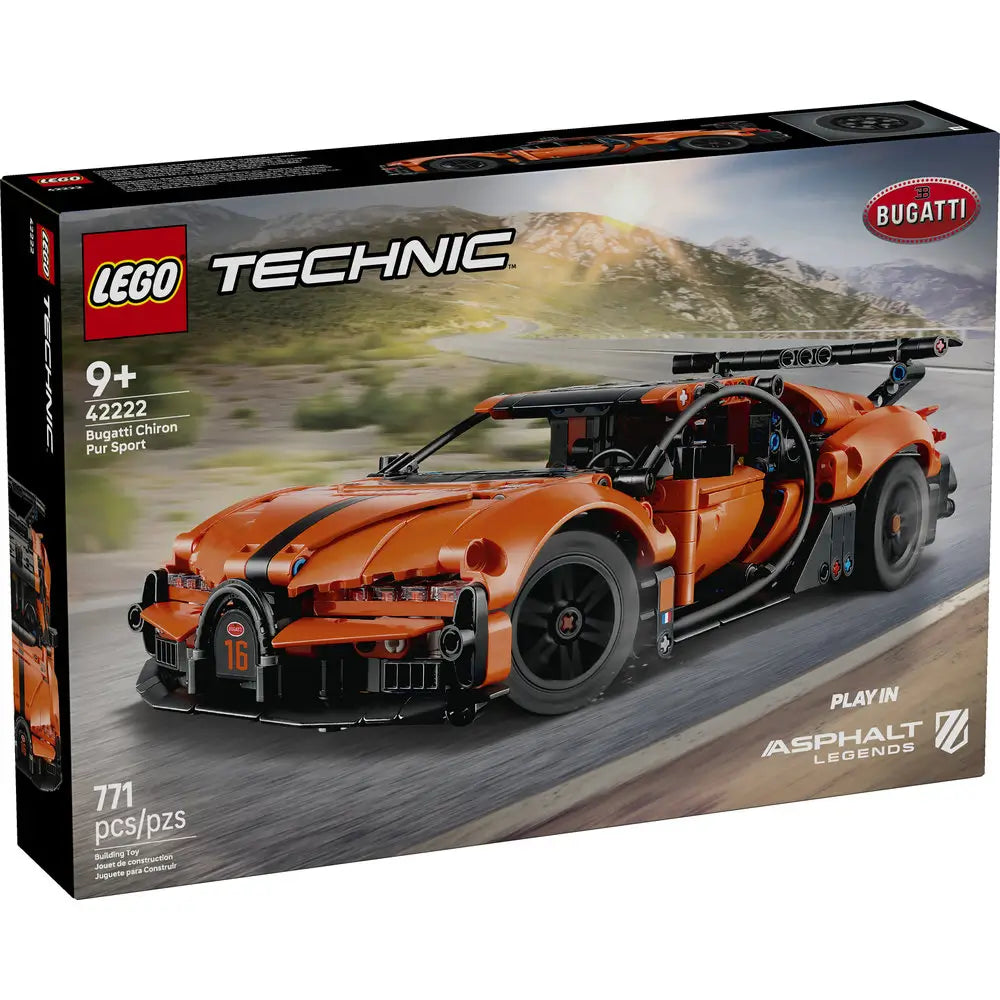 Lego Bugatti Chiron Pur Sport Hyper Car 9A+