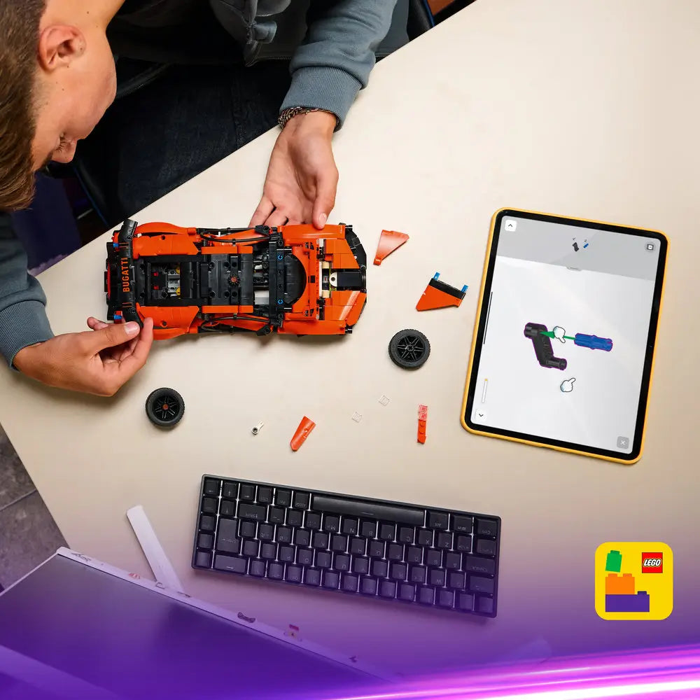 Lego Bugatti Chiron Pur Sport Hyper Car 9A+