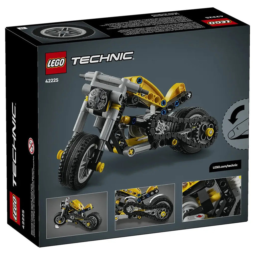 Lego Yellow Motorcycle 7A+