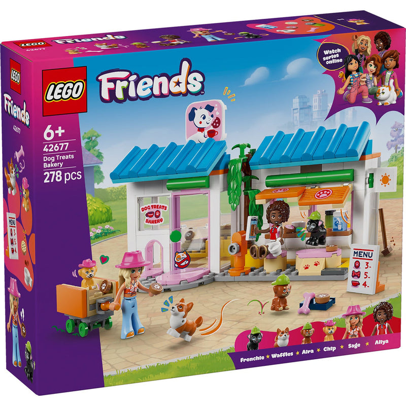 Lego Friends - La boutique de friandises pour chiens - 278 pièces 6A+