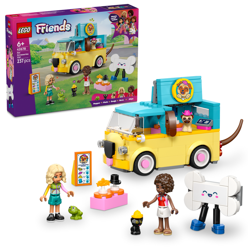 Lego Pet Accessories Van 6A+