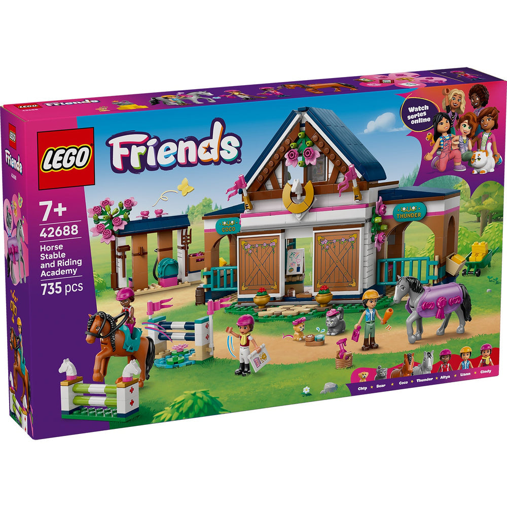 Lego Horse Stable and Riding Academy 7A+