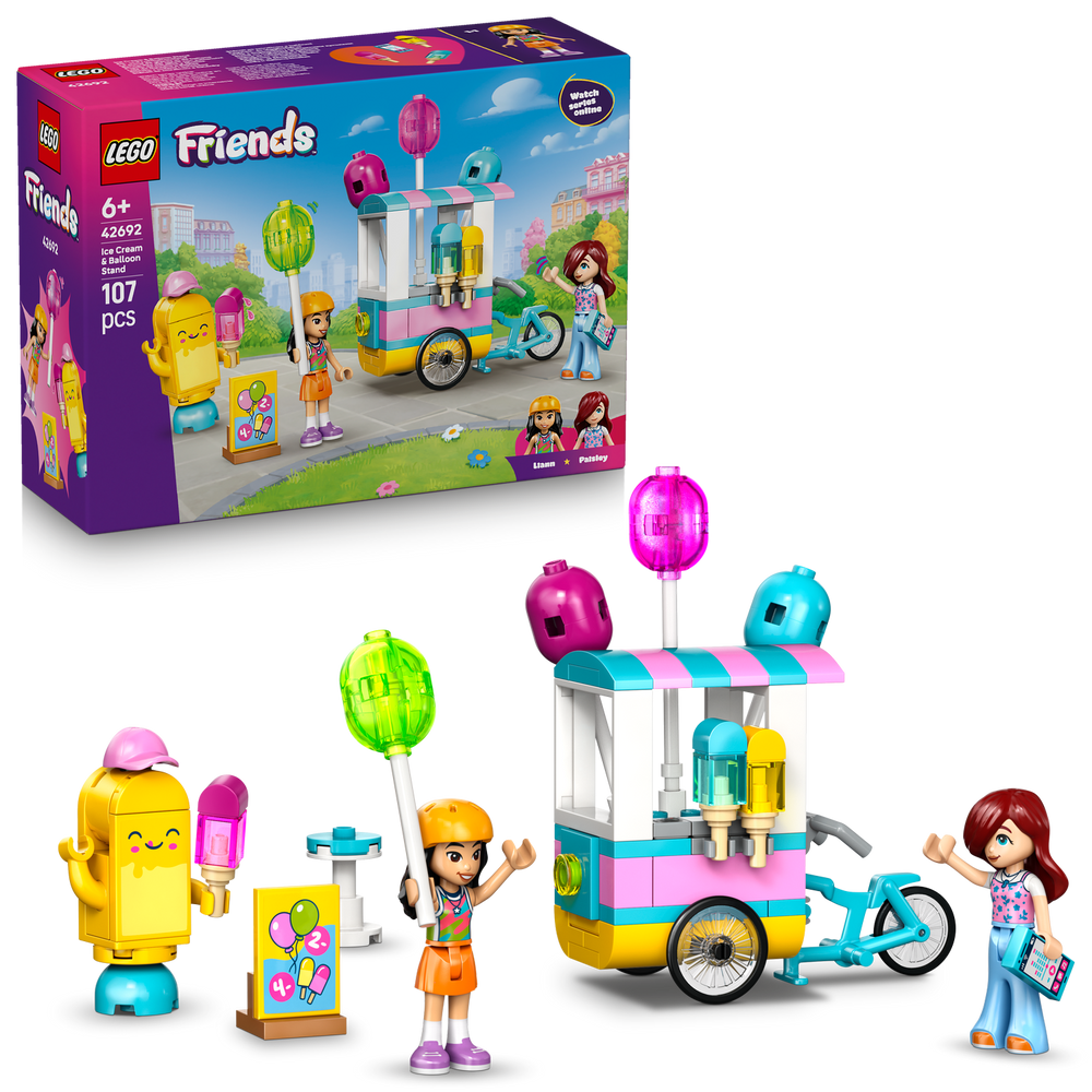 Lego Ice Cream & Balloon Stand 6A+