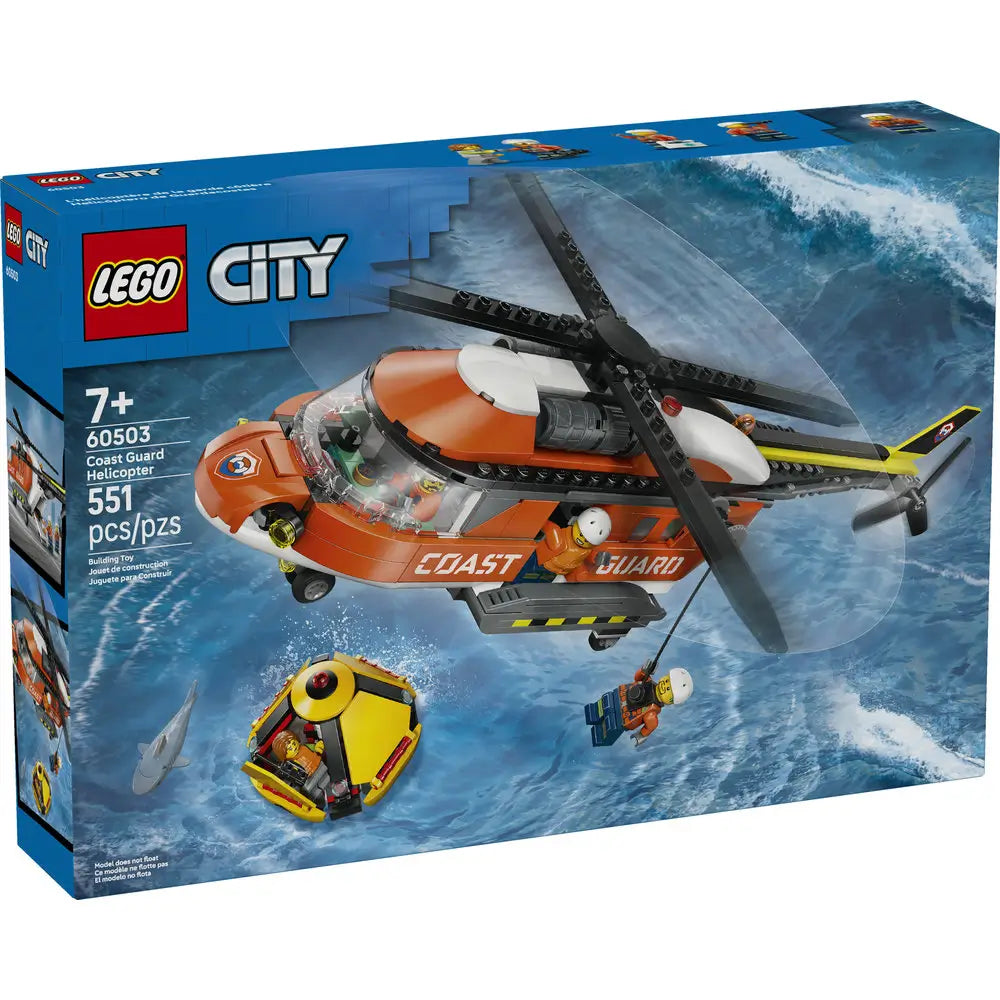 Lego Coast Guard Helicopter 7A+