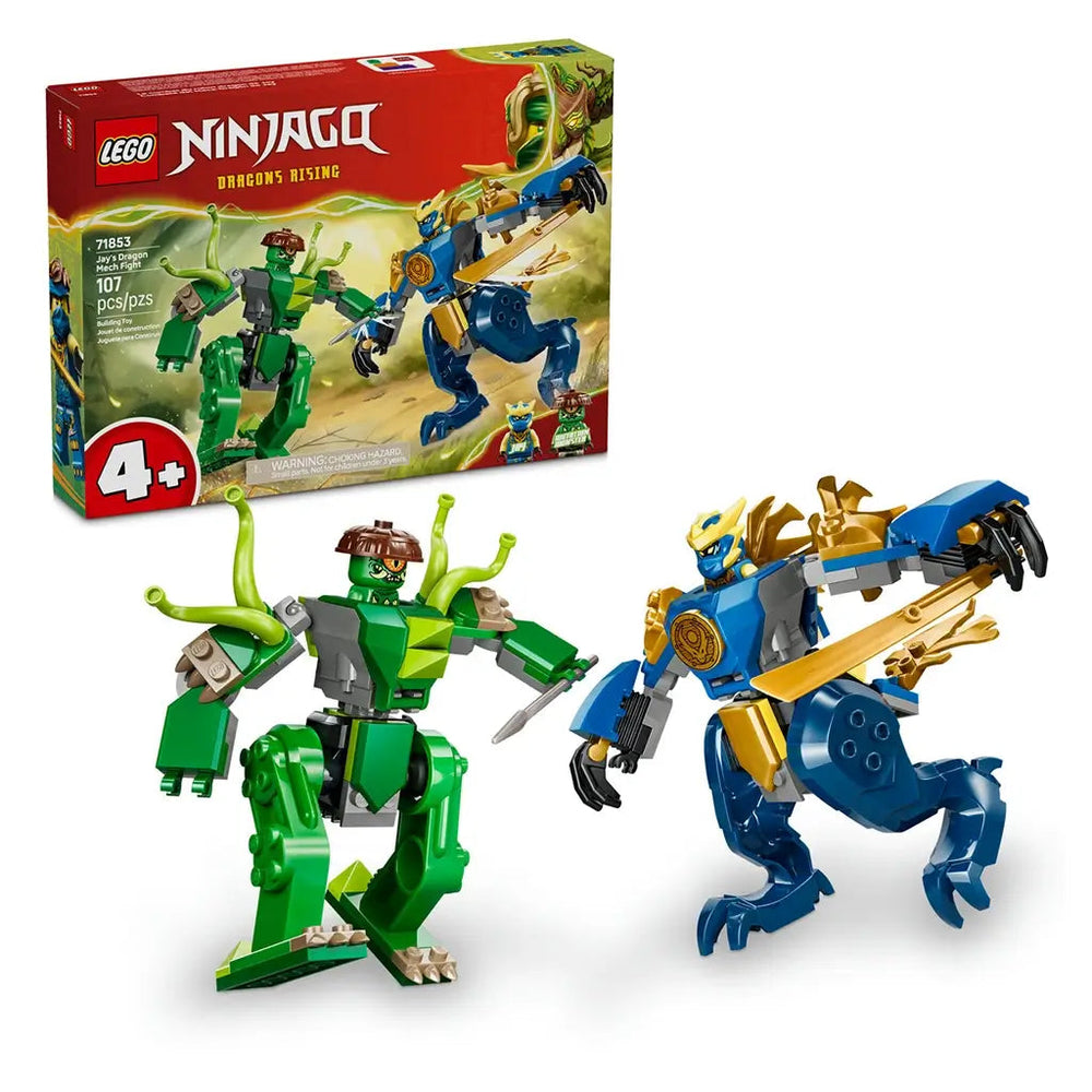 Lego Jay's Dragon Mech Fight 4A+