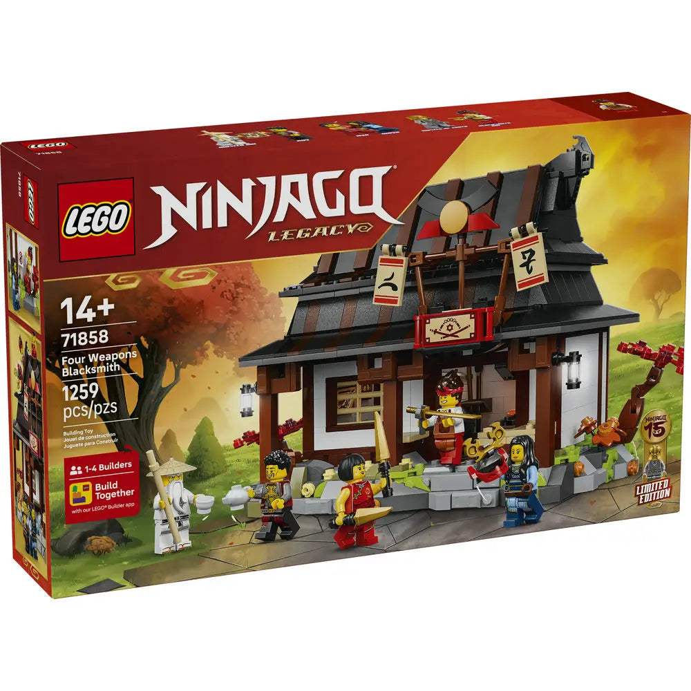 Lego Four Weapons Blacksmith 14A+
