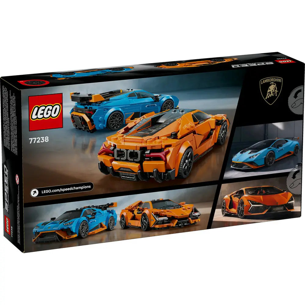 Lego Lamborghini Revuelto & Lamborghini Huracán STO 10A+