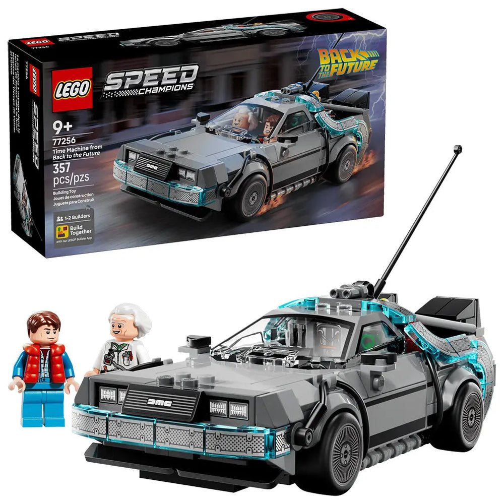 Lego Time Machine from Back to the Future 9A+