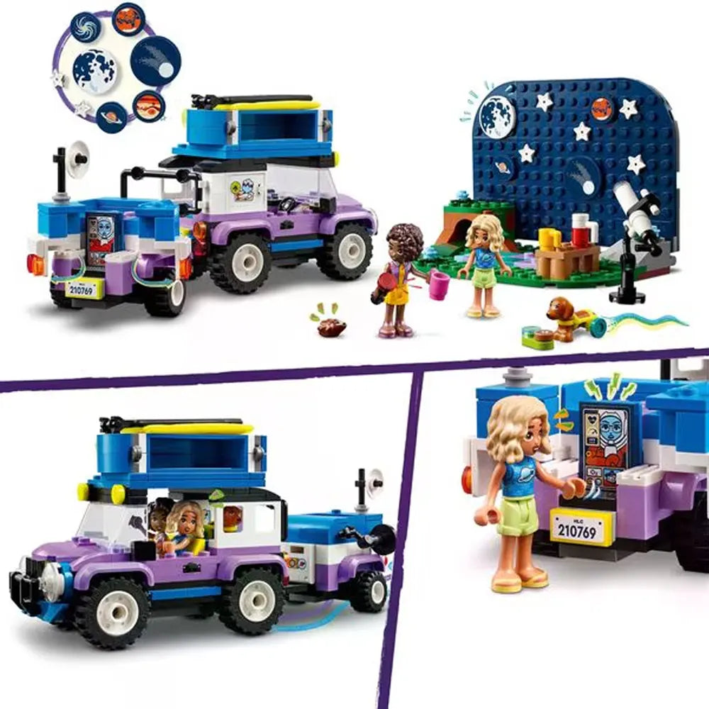 LEGO Friends Stargazing Camping Vehicle 364 Pieces - Age 7+