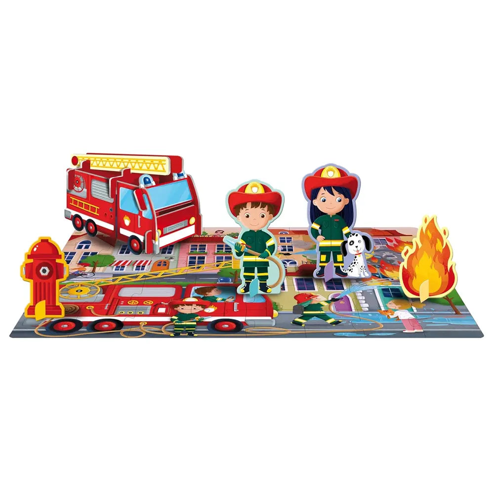 Sassi Les Pompiers Q-Box - 4A+