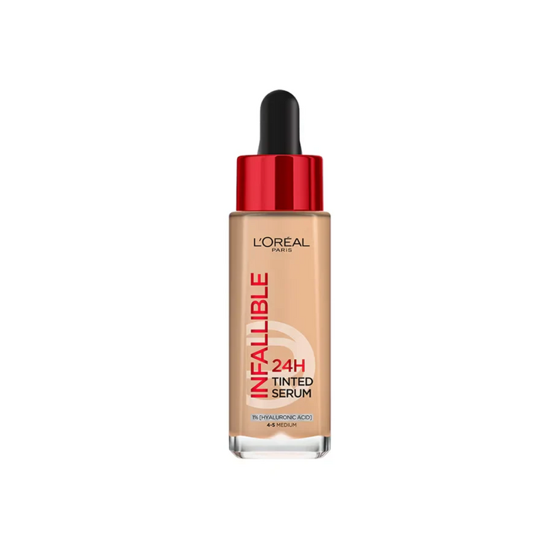 L'Oreal Infallible Sérum con Color 24H 30 ml 4-5 Medio