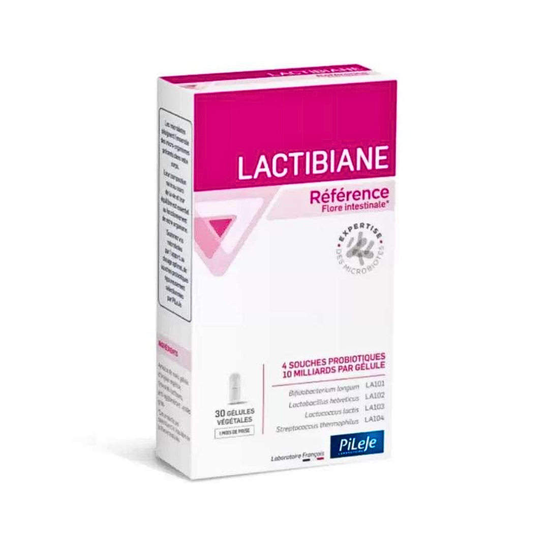 Pileje Lactibiane Référence – boîte de 30 gélules de probiotiques