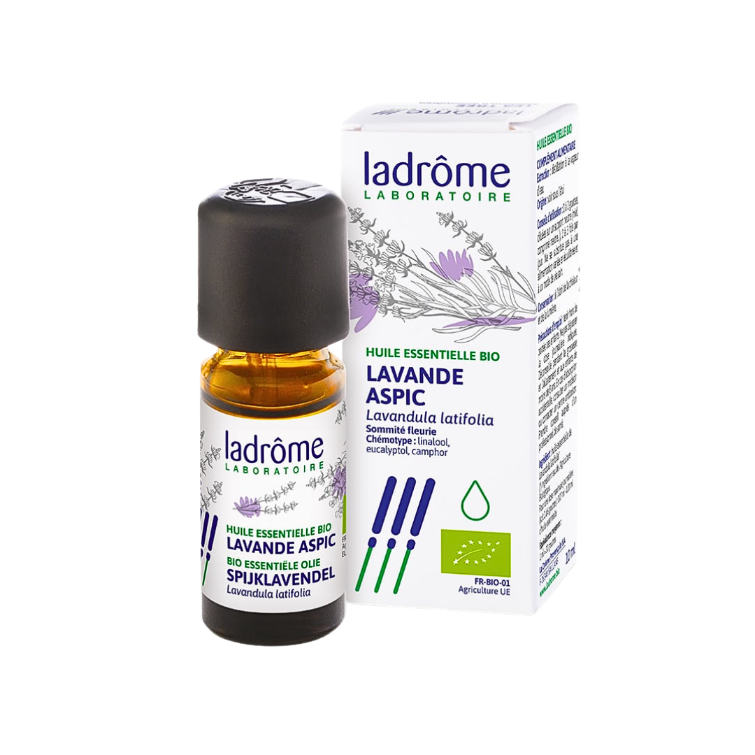 Ladrôme huile essentielle de lavande aspic 10 ml – flacon