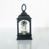 Lantern with Artificial Ramadan Candle - Black
