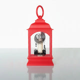 Lantern with Artificial Ramadan Candle - Red