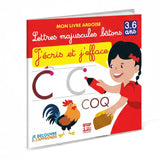 Block Capital Letters – My Wipe-Clean Slate Book - 3-6Y