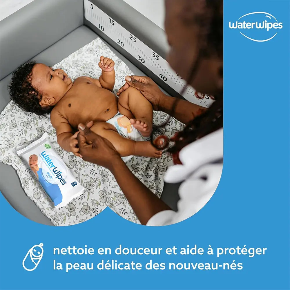 Lingettes Bébé WaterWipes Value Pack 4x60