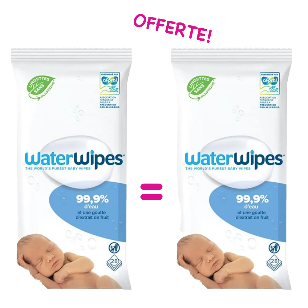 Offre Black November : Lingettes Bébé WaterWipes x28