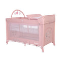 Lorelli Noemi Plus 2 Level Playpen - Mellow Rose Star