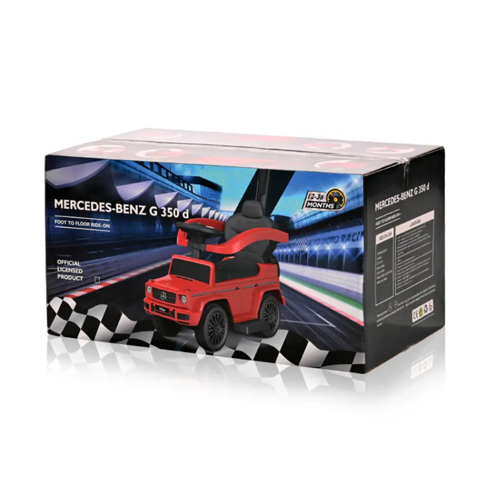 Lorelli Push Car with Guardrail Mercedes Benz Class G - Black