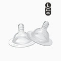 Lot de 2 Tétines Anti-Colique Twistshake Large 4M+