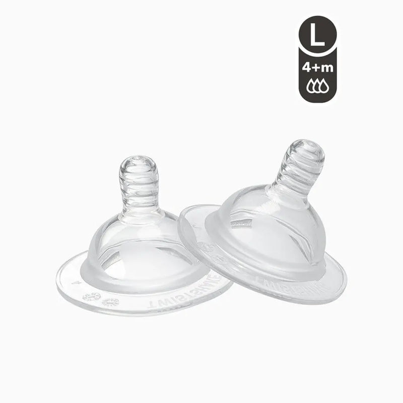 Lot de 2 Tétines Anti-Colique Twistshake Large 4M+