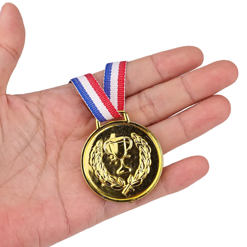 Lote de 6 Medallas Doradas