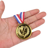Lote de 6 Medallas Doradas