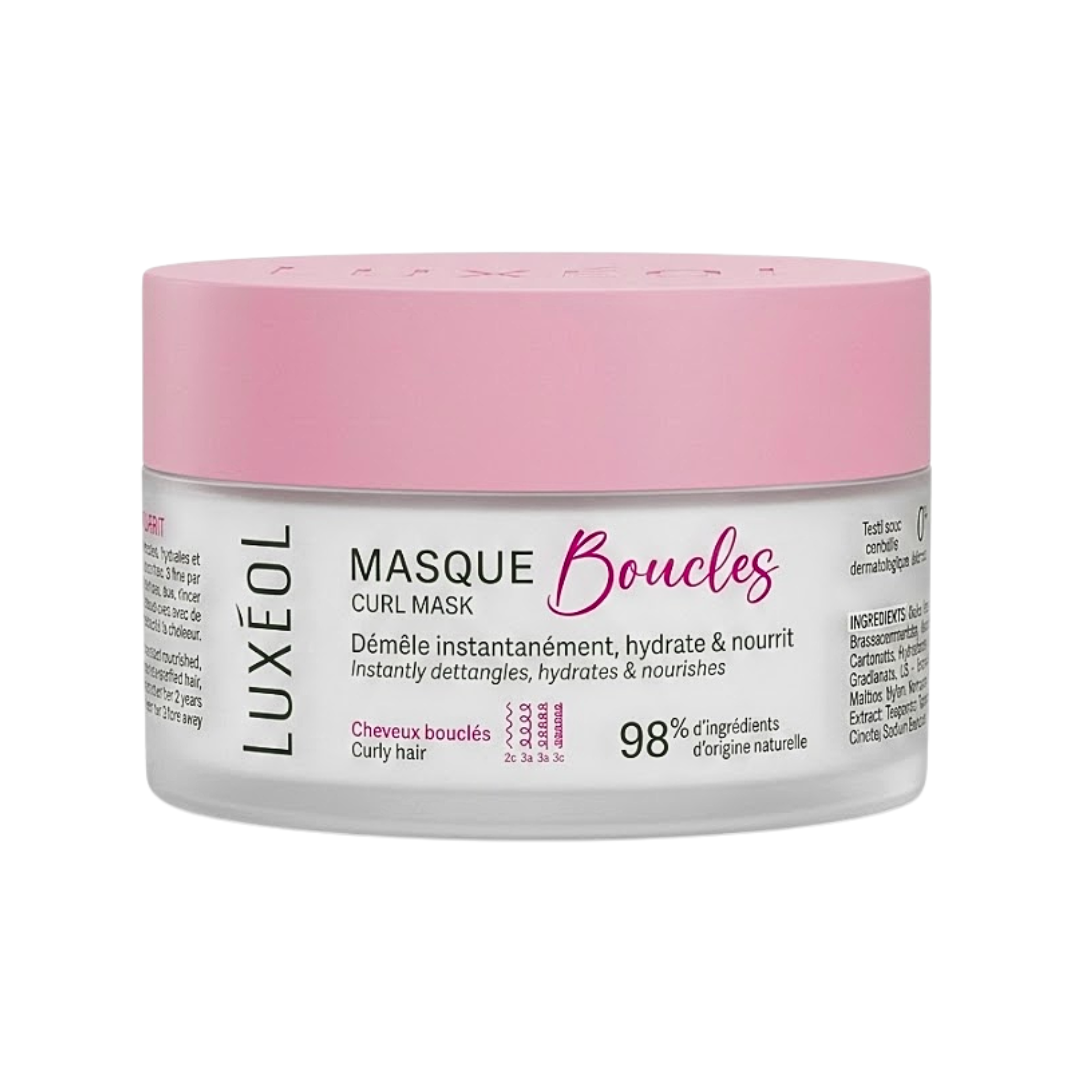 Luxéol Masque Boucles 200 ml – pot