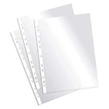 M.Office 100 Pochettes Perforées A4 – 50 Microns