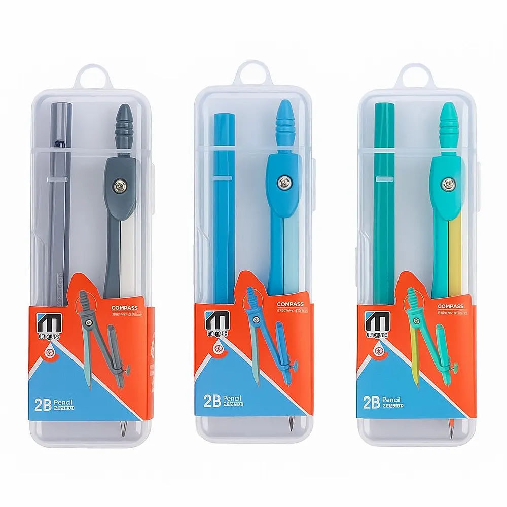 M.School Compás Mecánico de Metal