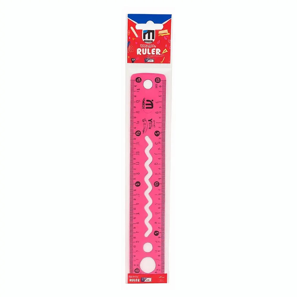M.School Regla Flexible de 20 cm