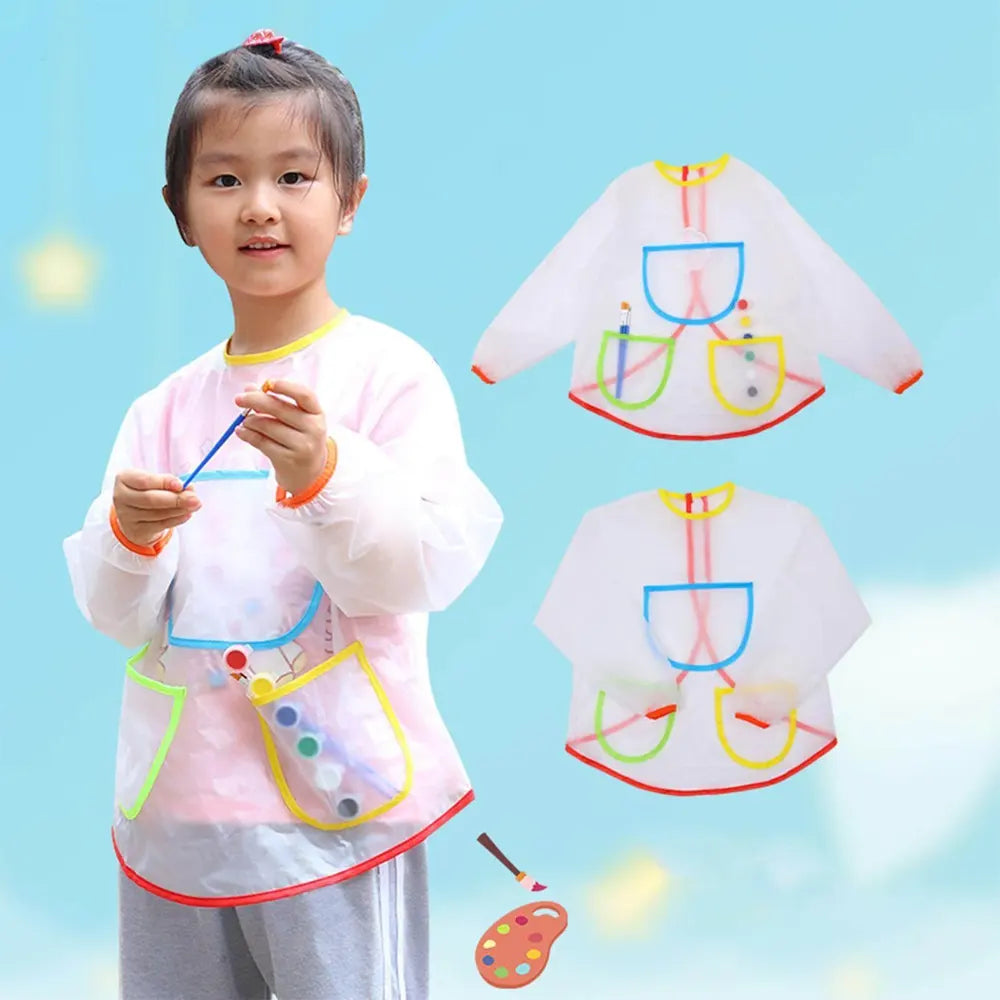 Tablier de Peinture Enfant - Non spécifié - Imperméable - Blanc - Mixte Tablier de Peinture Enfant - Non spécifié - Imperméable - Blanc - Mixte