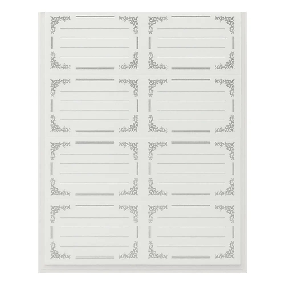 M.School Étiquettes Adhésives 5.5 x3.5 cm - 64 Unités