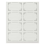 M.School Étiquettes Adhésives 5.5 x3.5 cm - 64 Unités