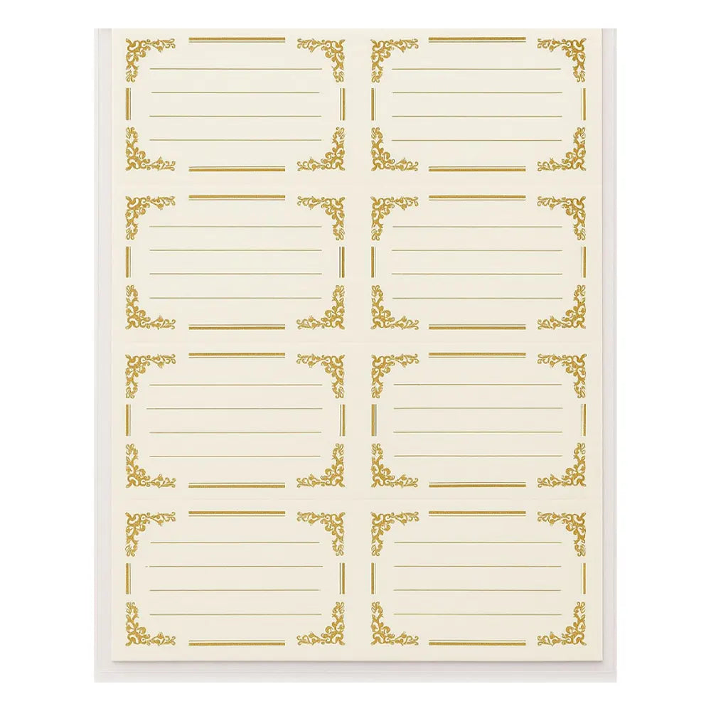 M.School Étiquettes Adhésives 5.5 x3.5 cm - 64 Unités