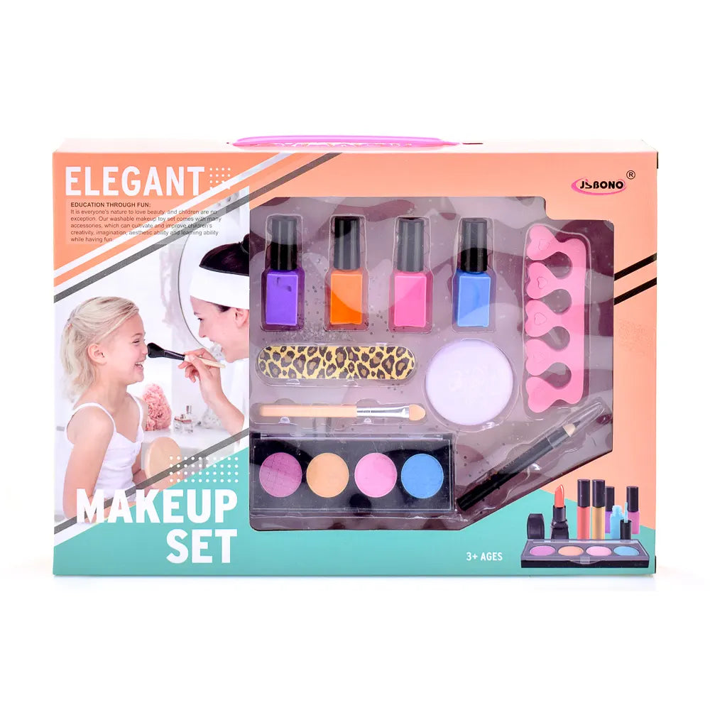 Coffret de Maquillage avec Palette et Vernis à Ongles - 3A+