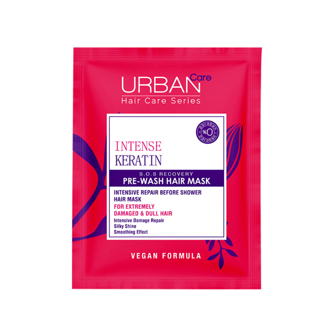 Urban Care Intense Keratin masque réparateur avant lavage 50 ml – flacon