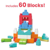 Mattel Mega Bloks Sac de 60 Blocs Rose – 1A+