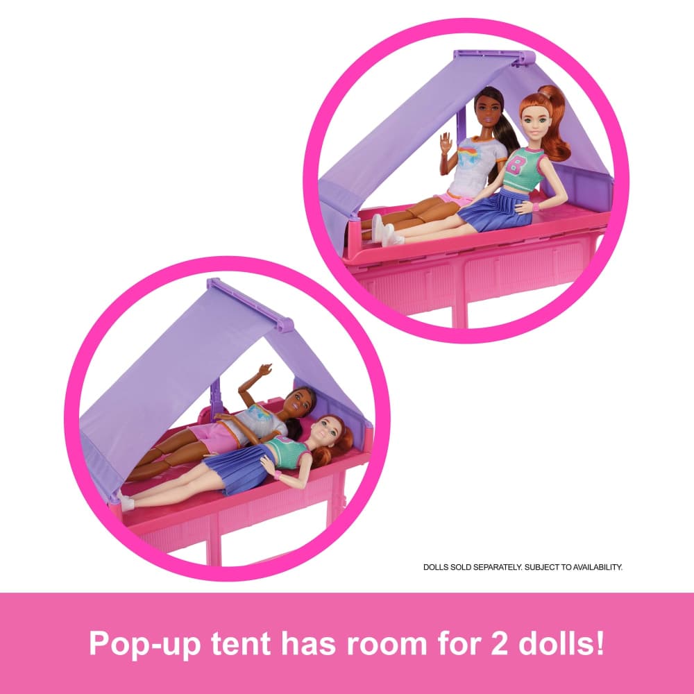 Mattel Barbie Camping-Car de Rêve 60+ Accessoires – 3A+