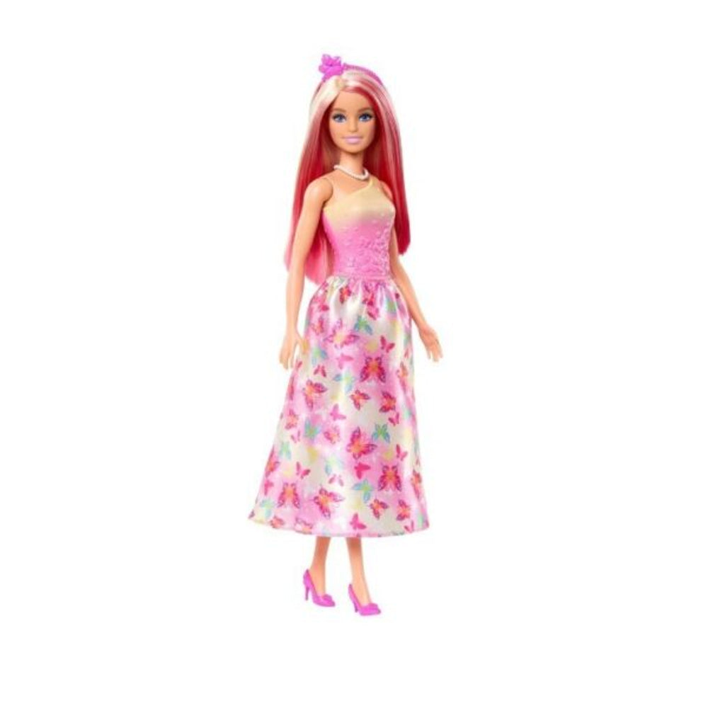 Mattel Barbie A Touch of Magic Poupée Royale Cheveux Roses et Blonds – 3A+