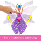 Mattel Barbie Dance and Flutter Poupée Danseuse Papillon 2-en-1 – 3A+
