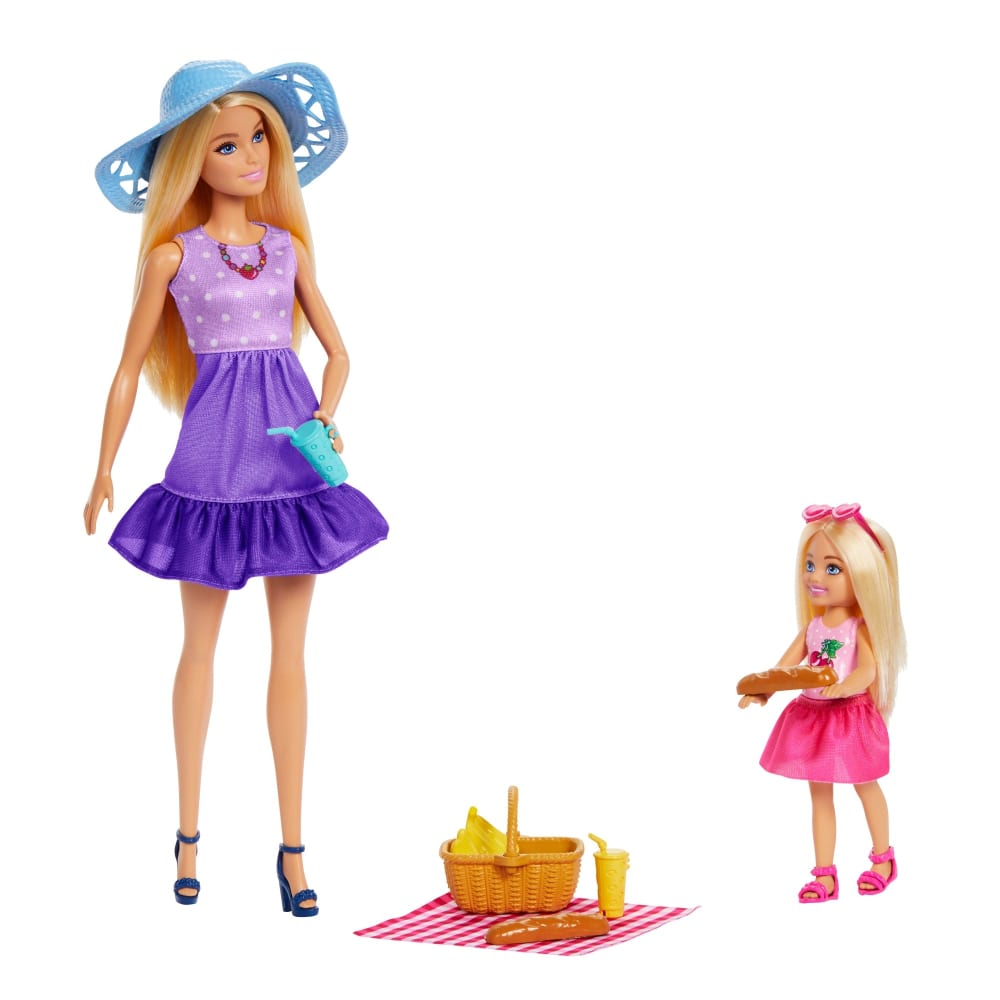 Mattel Barbie Coffret Barbie et Chelsea Pique-nique – 3A+