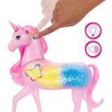 Mattel Barbie Sparkle Lights Licorne Interactive Lumières et Sons – 3A+