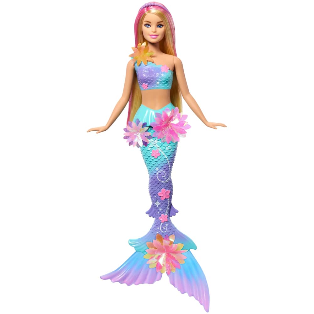 Mattel Barbie Dreamtopia Sirène Fleur Magique Cheveux Blonds – 3A+